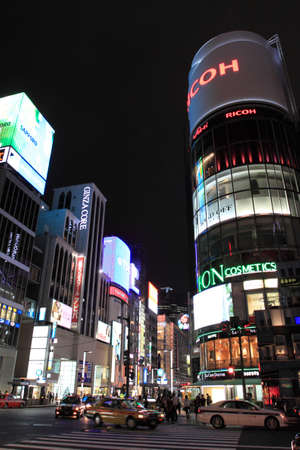 Ginza Yon-Chome crossing, Tokyo, Japan
のeditorial素材