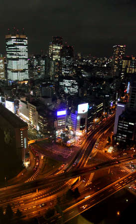 Tokyo skyline at night
