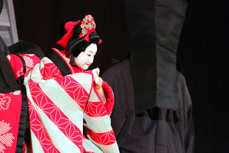 Bunraku, Japan's traditional puppet theatre
のeditorial素材