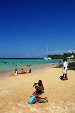 Ocho Ríos is a town on the northern coast of Jamaica, located in the parish of Saint Ann. It is a popular tourist destination, well known for scuba diving and other water sports
のeditorial素材