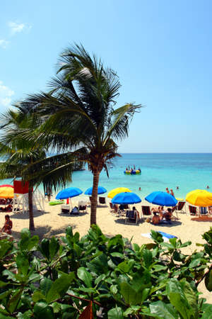 Doctor's Cave Beach Club, Montego Bay (also known as Doctor's Cave Bathing Club) has been one of the most famous beaches in Jamaica for nearly a century.

のeditorial素材