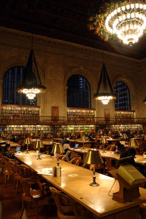 The New York Public Library (NYPL) is the largest public library in North America and is one of the United States' most significant research libraries
のeditorial素材