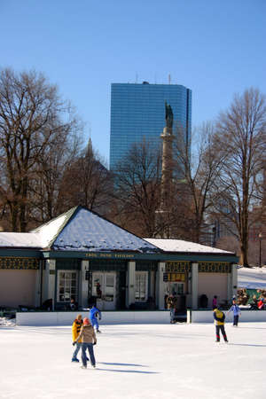 Stock image of a snowing winter at Boston, Massachusetts, USA
のeditorial素材