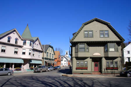 Manchester-by-the-Sea is a beautiful New England town with a quaint downtown area, picturesque harbor, and a wonderful beach. Manchester is often overlooked by Cape Ann visitors simply because there are no "major attractions" such as harbor cruises, art cのeditorial素材