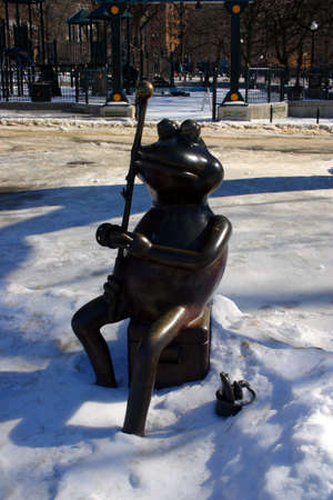 Stock image of a snowing winter at Boston, Massachusetts, USA
のeditorial素材