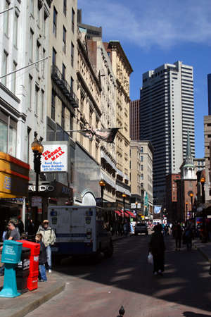 Commercial building and skyline at Boston city center
のeditorial素材
