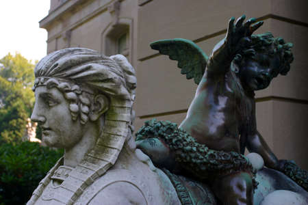 Stock image of Elms Mansion in Newport, Rhode Island
の写真素材