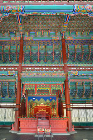 Gyeongbok Palace, Seoul, Korean Republic 
のeditorial素材