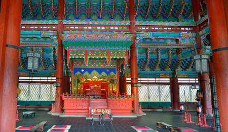 Gyeongbok Palace, Seoul, Korean Republic 
のeditorial素材
