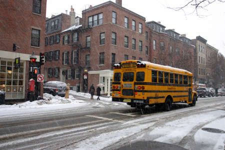 Snowing winter at Boston, Massachusetts, USA
のeditorial素材