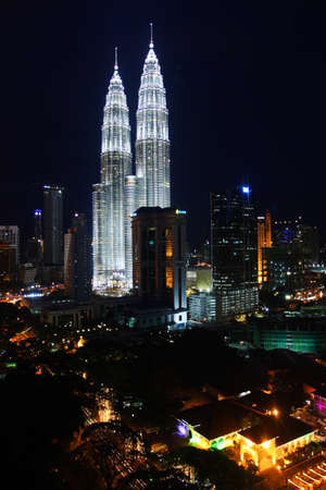 Petronas Twin Towers at Kuala Lumpur, Malaysia. 
のeditorial素材