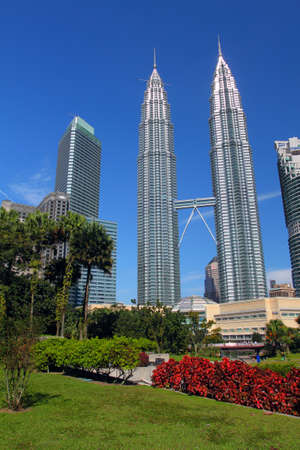 Petronas Towers,also known as Menara Petronas is the tallest buildings in the world from 1998 to 2004 
のeditorial素材