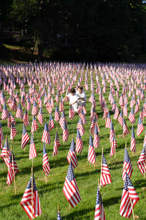 Field of American Flags 
のeditorial素材