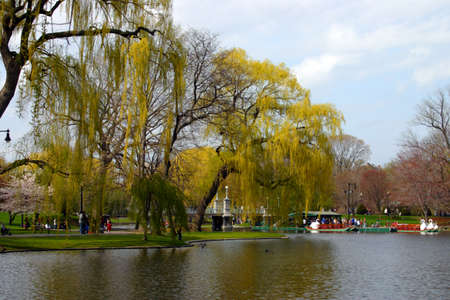 Boston Common and Public Garden, USAのeditorial素材