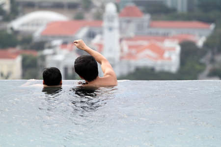 Stock image of Singapore cityscapeのeditorial素材