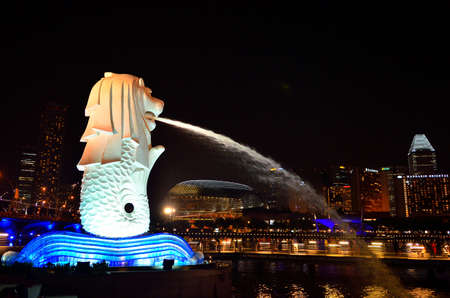 Stock image of Singapore cityscapeのeditorial素材