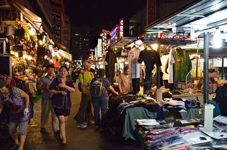 Namdaemun Market in Seoul, South Koreaのeditorial素材