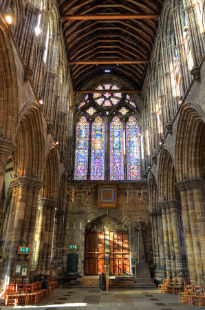 Glasgow cathedral aka High Kirk of Glasgow or St Kentigern or St Mungoのeditorial素材
