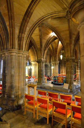 Glasgow cathedral aka High Kirk of Glasgow or St Kentigern or St Mungoのeditorial素材