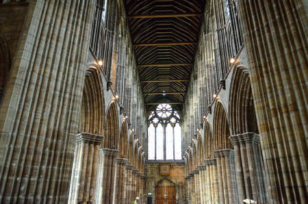 Glasgow cathedral aka High Kirk of Glasgow or St Kentigern or St Mungoのeditorial素材