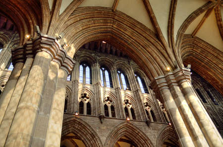 Glasgow cathedral aka High Kirk of Glasgow or St Kentigern or St Mungoのeditorial素材