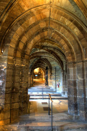 Glasgow cathedral aka High Kirk of Glasgow or St Kentigern or St Mungoのeditorial素材