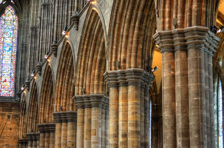 Glasgow cathedral aka High Kirk of Glasgow or St Kentigern or St Mungoのeditorial素材