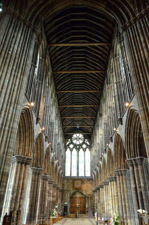 Glasgow cathedral aka High Kirk of Glasgow or St Kentigern or St Mungoのeditorial素材