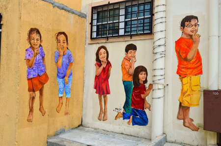 Heritage of Ipoh, Malaysia - Ipoh is a city in Malaysia, approximately 200km north of Kuala Lumpurのeditorial素材