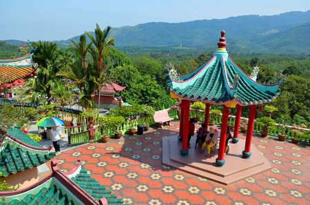 Chinese Temple in Broga, Malaysiaのeditorial素材
