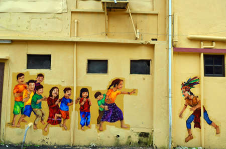 Heritage of Ipoh, Malaysia - Ipoh is a city in Malaysia, approximately 200km north of Kuala Lumpurのeditorial素材