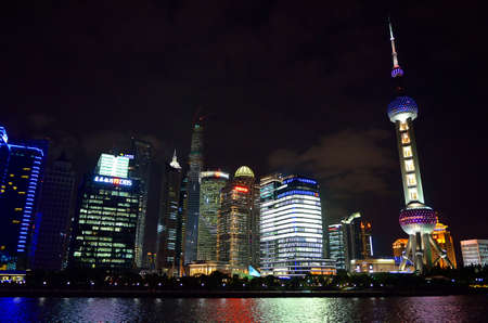 Stock image of Shanghai skyline, China