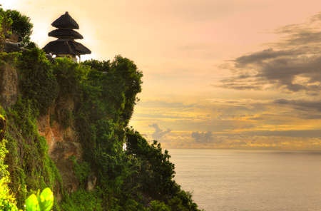 Uluwatu temple, Bali, Indonesia.の写真素材