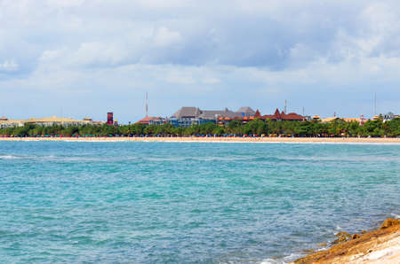 Tropical beach in Bali, Indonesiaのeditorial素材