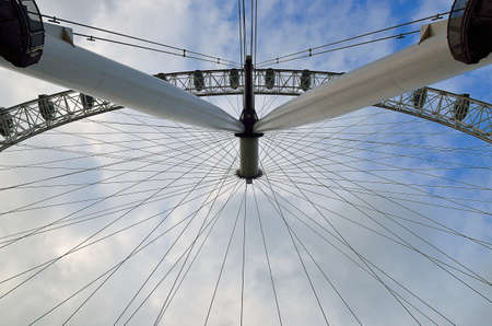 Millennium Wheel (London Eye), London, UKのeditorial素材