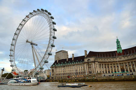 Millennium Wheel (London Eye), London, UKのeditorial素材