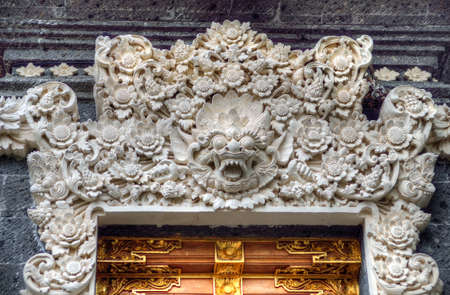 Ubud palace, Bali, Indonesiaのeditorial素材