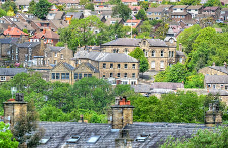 Classic british landscape at the Peak district near Manchester