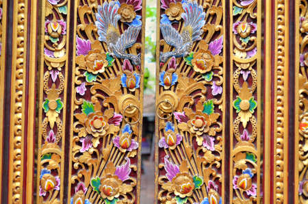 Ubud palace, Bali, Indonesiaのeditorial素材