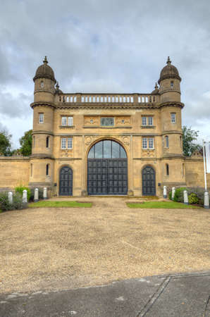 Old architecture in Nottingham, Englandのeditorial素材