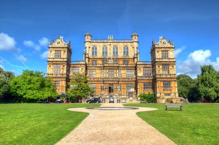 Wollaton Hall and Park Nottingham Nottingham, UK, Englandのeditorial素材