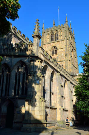 Old architecture in Nottingham, Englandのeditorial素材