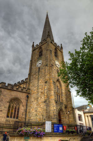 Old architecture in Nottingham, Englandのeditorial素材