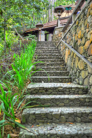 Balinese (Indonesian) sanctuaryの写真素材