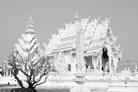 I take this photo by black and white technique.の写真素材