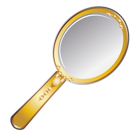 beauty mirrorのイラスト素材