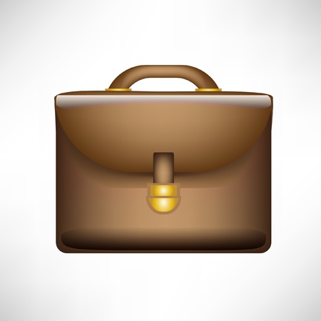 business briefcase iconのイラスト素材