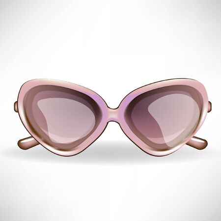 fashion glassesのイラスト素材