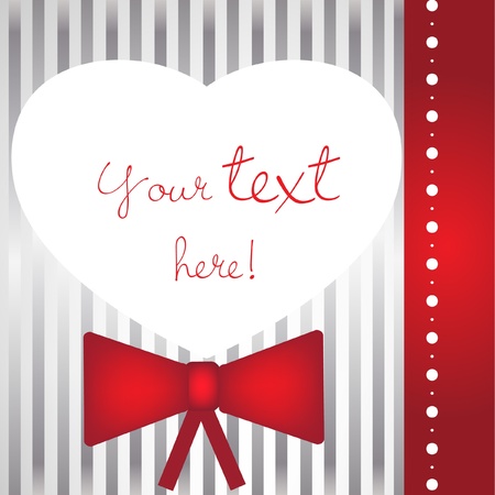 valentine cardのイラスト素材