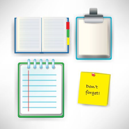 office paperのイラスト素材